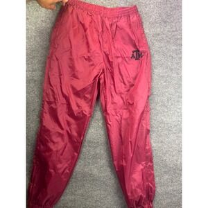 Vintage Texas A&M‎ Aggies Track Pants Men Large Maroon Windbreaker Genuine Stuff